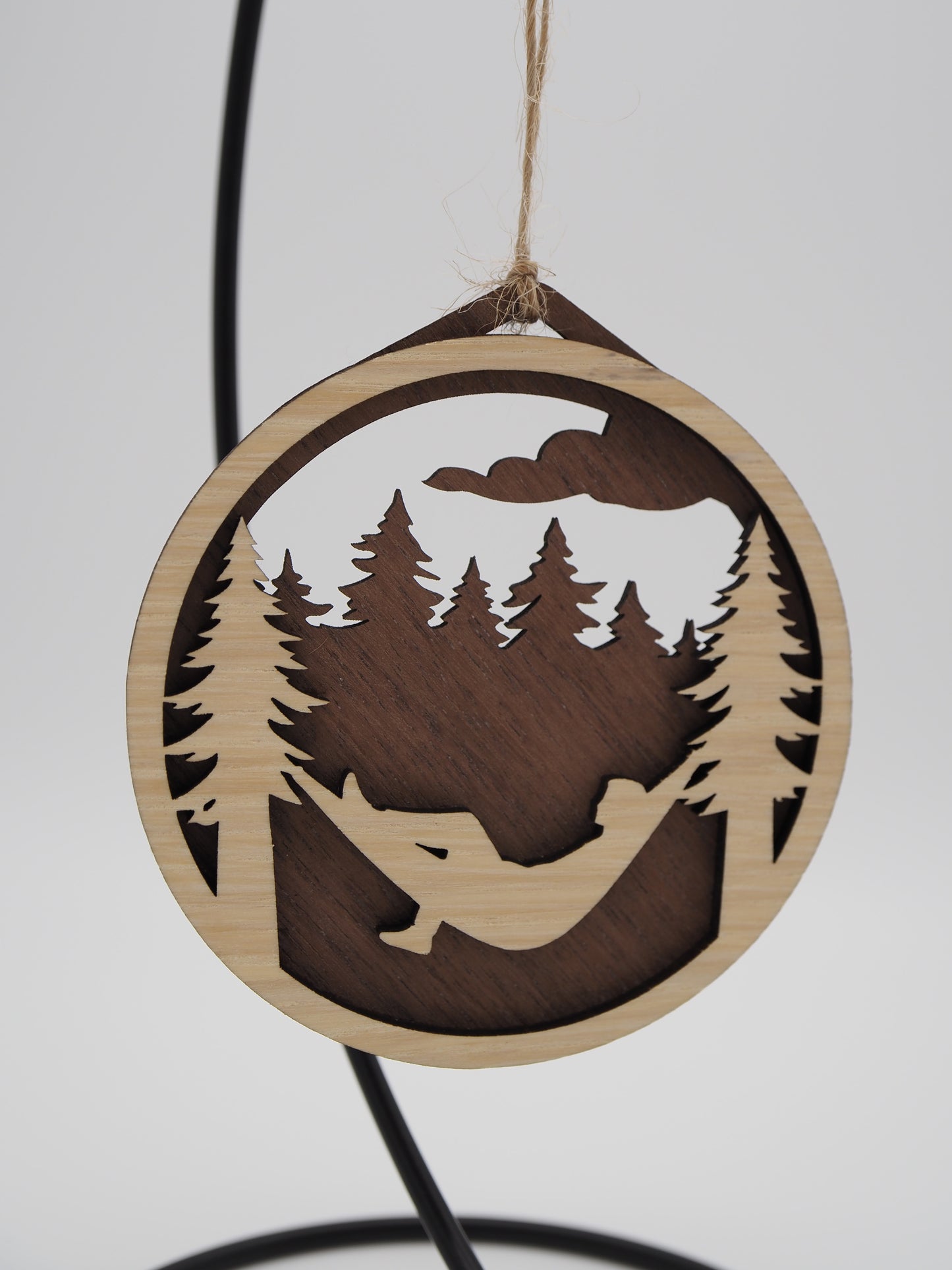 Wood Ornaments - “Fun” - Outdoors Themed