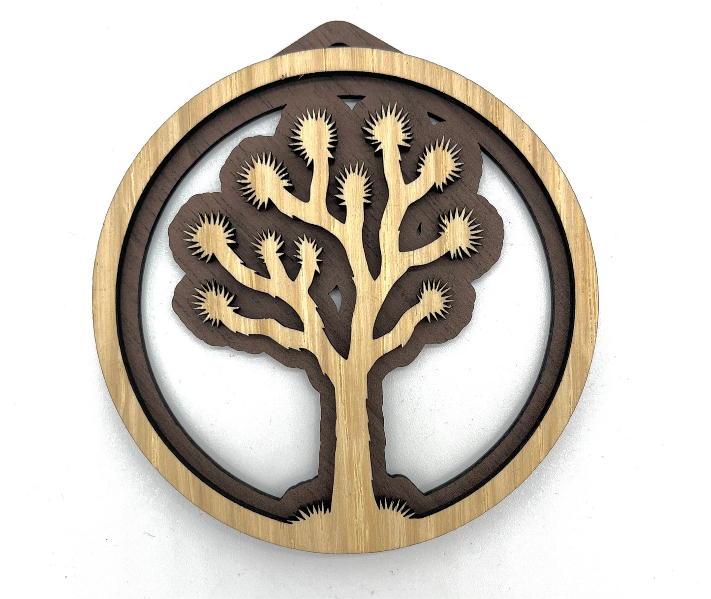 Wood Ornaments - “Flora” - Plant Themed