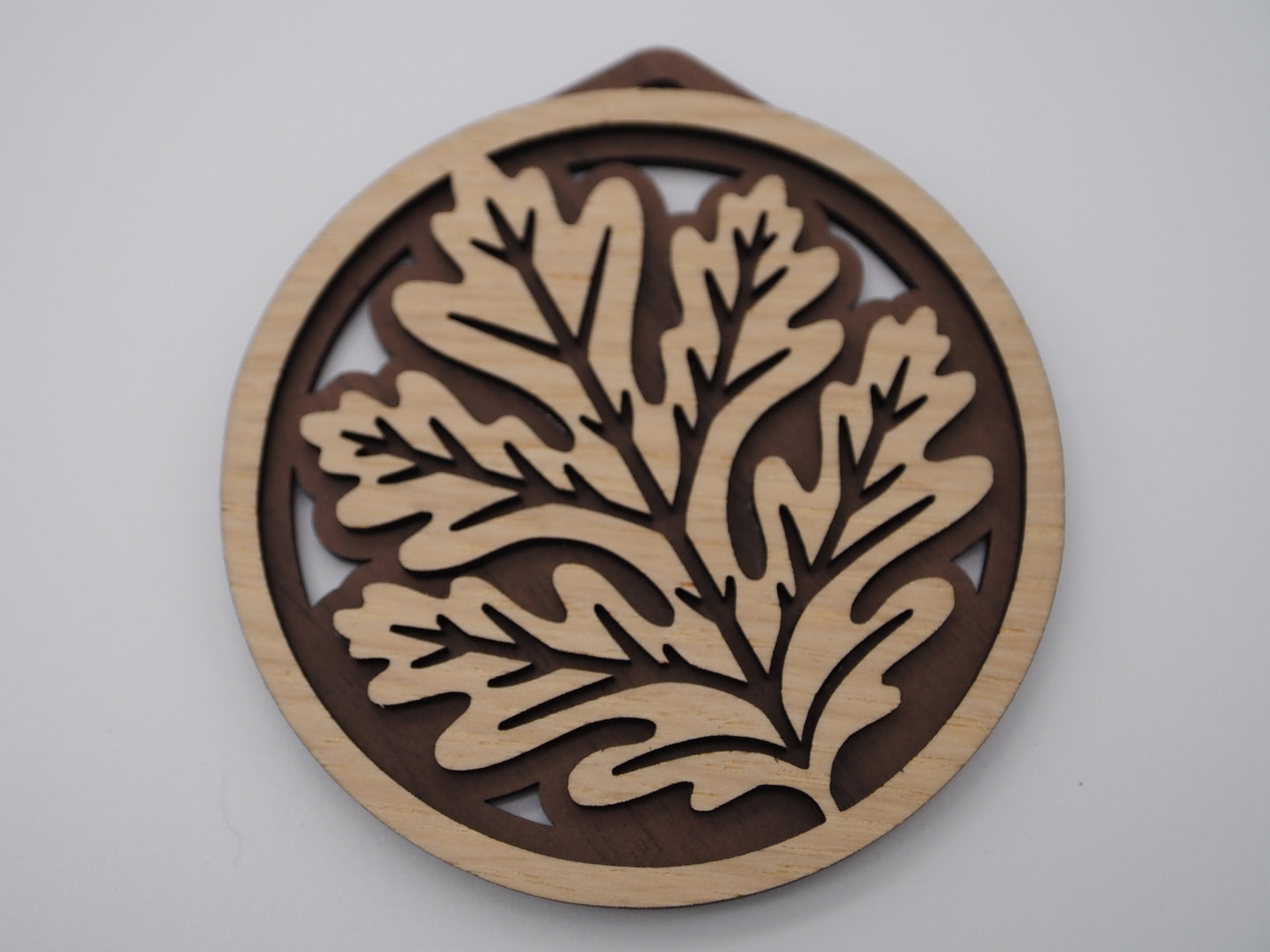 Wood Ornaments - “Flora” - Plant Themed
