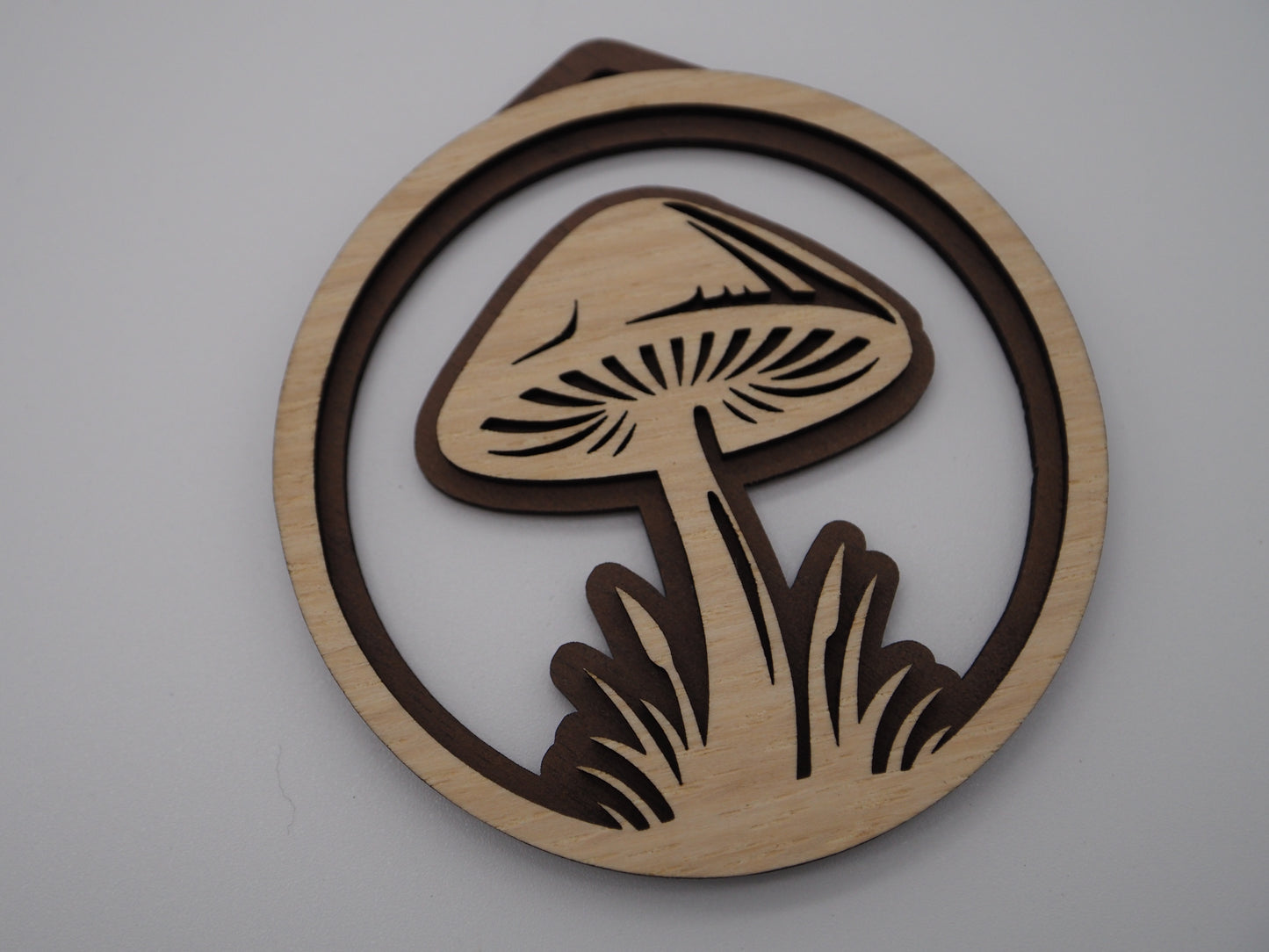 Wood Ornaments - “Flora” - Plant Themed